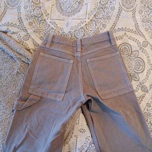 Brandy Melville grey carpenter pants, never worn - Picture 2 of 4